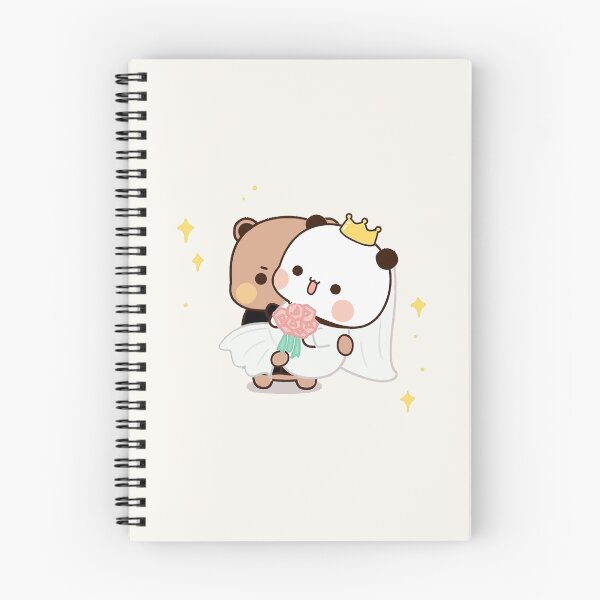 Item preview, Marry Me Dudu | Cute Bear Couple | Panda Yier | Bubu Brownie Bear designed and sold by valeriehsin.