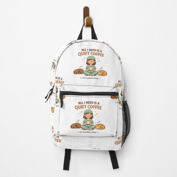 Item preview, All I Need Is a Quiet Coffee – Vet Anesthesia Mode | Funny Vet Tech Design designed and sold by Bettybee00.