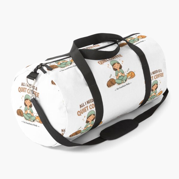 Item preview, All I Need Is a Quiet Coffee – Vet Anesthesia Mode | Funny Vet Tech Design designed and sold by Bettybee00.