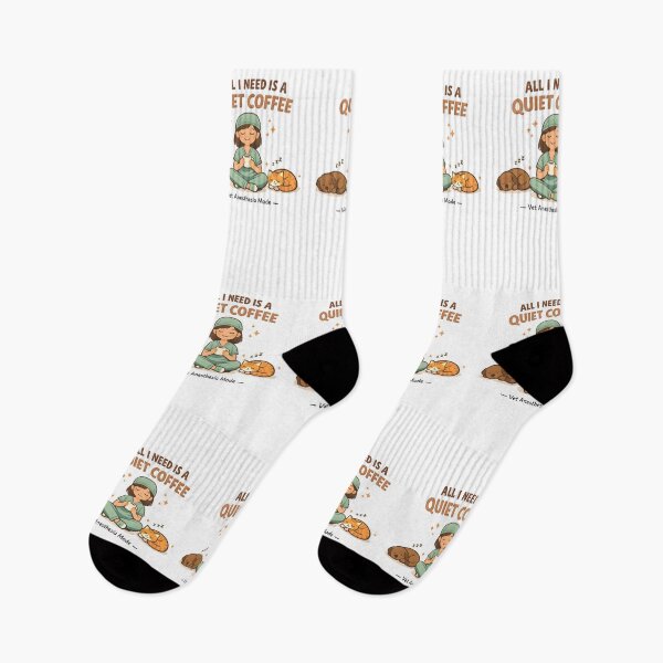 Item preview, All I Need Is a Quiet Coffee – Vet Anesthesia Mode | Funny Vet Tech Design designed and sold by Bettybee00.