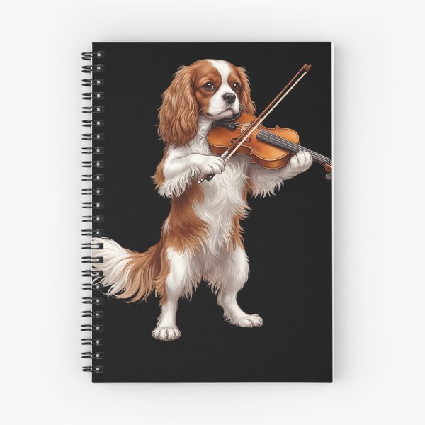 Item preview, Cavalier King Charles Spaniel Playing Viloin Player Violinist Dog Lover designed and sold by TerryConnells.