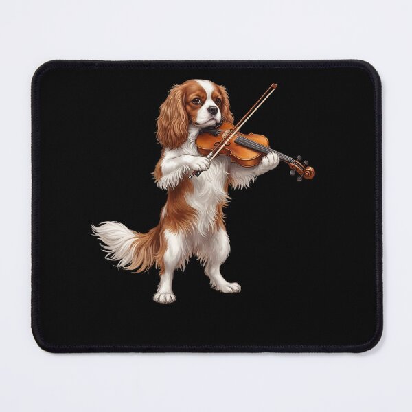 Item preview, Cavalier King Charles Spaniel Playing Viloin Player Violinist Dog Lover designed and sold by TerryConnells.