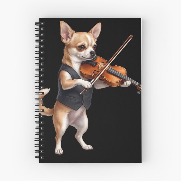 Item preview, Chihuahua Playing Viloin Player Violinist Dog Lover designed and sold by TerryConnells.