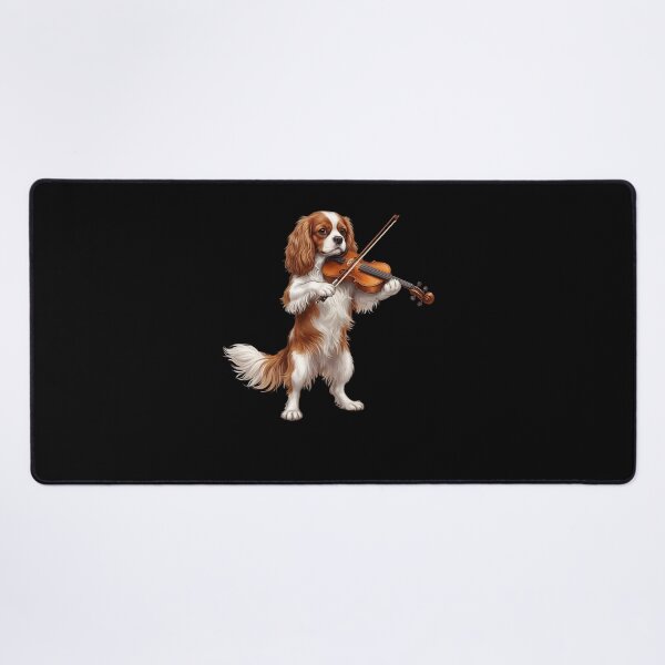 Item preview, Cavalier King Charles Spaniel Playing Viloin Player Violinist Dog Lover designed and sold by TerryConnells.