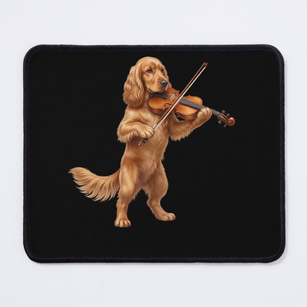 Item preview, Cocker Spaniel Playing Viloin Player Violinist Dog Lover designed and sold by TerryConnells.