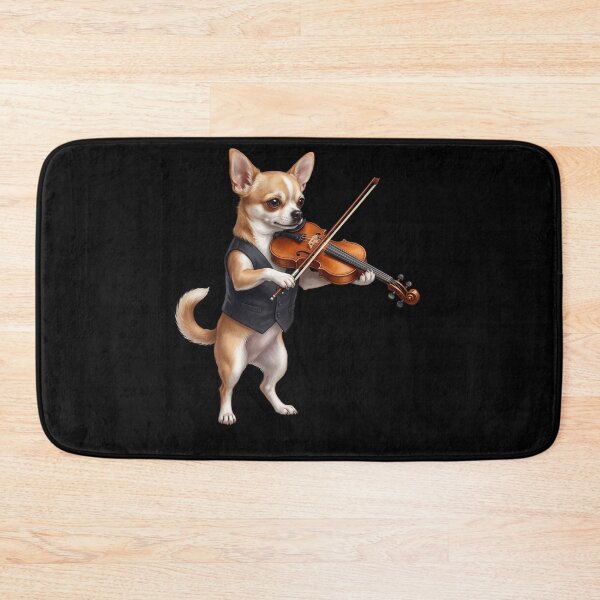 Artikelvorschau, Chihuahua spielt Violine, Geiger, Hundeliebhaber entworfen und verkauft von TerryConnells.