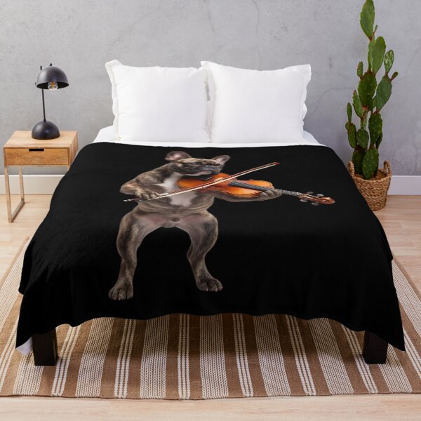 Item preview, French Bulldog Playing Viloin Player Violinist Dog Lover designed and sold by TerryConnells.