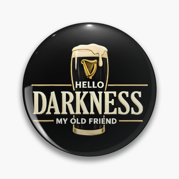 Item preview, Hello Darkness My Old Friend Irish Beer St. Patrick's Day designed and sold by SonnyZDavis.