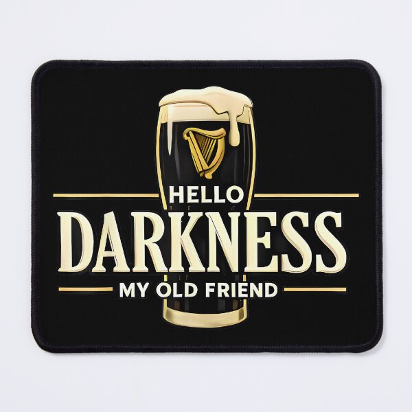 Item preview, Hello Darkness My Old Friend Irish Beer St. Patrick's Day designed and sold by SonnyZDavis.