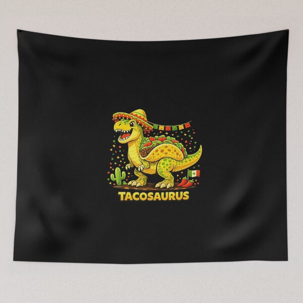 Item preview, Taco Dinosaur Mexican Fiesta Dino Cinco De Mayo designed and sold by irifine.