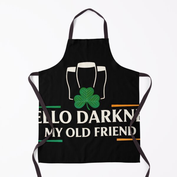 Item preview, Hello Darkness My Old Friend Irish Drinking St Patricks Day designed and sold by SonnyZDavis.