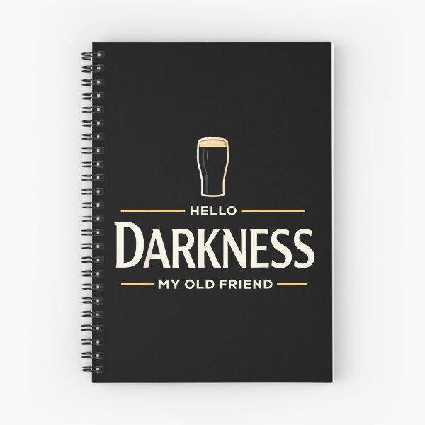 Item preview, Hello Darkness My Old Friend Irish Beer St. Patrick's Day designed and sold by SonnyZDavis.