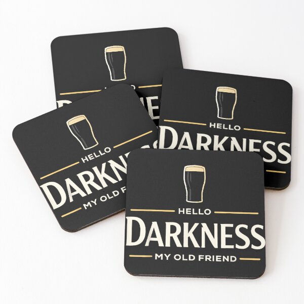 Item preview, Hello Darkness My Old Friend Irish Beer St. Patrick's Day designed and sold by SonnyZDavis.