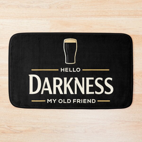 Item preview, Hello Darkness My Old Friend Irish Beer St. Patrick's Day designed and sold by SonnyZDavis.