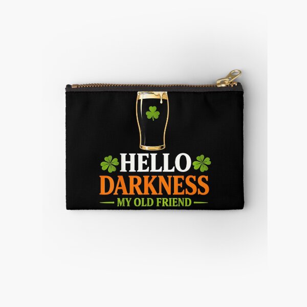 Item preview, Hello Darkness My Old Friend Irish Beer St. Patrick's Day designed and sold by SonnyZDavis.
