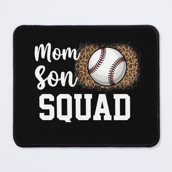 Item preview, Mom Son Baseball Squad Leopard designed and sold by KIROSALS.