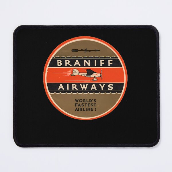 Item preview, Braniff Airways circle luggage designed and sold by IQVasja.