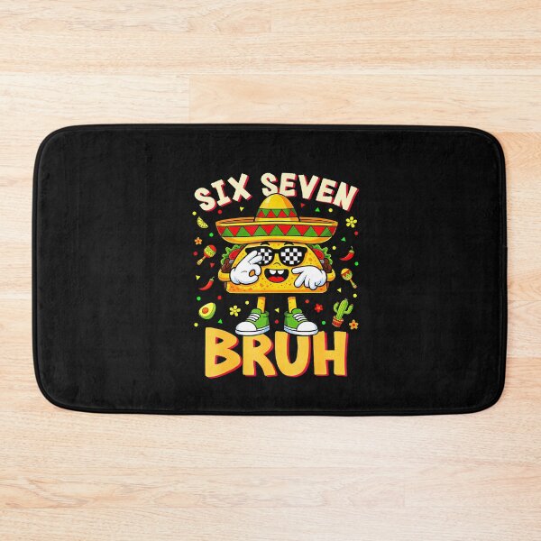 Item preview, Six Seven 6 7 Meme Taco Cinco De Mayo designed and sold by irifine.