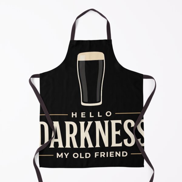 Item preview, Hello Darkness My Old Friend Dark Beer Drinkers & Lovers designed and sold by SonnyZDavis.