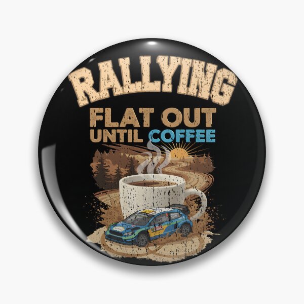 Artikelvorschau, Rallye-Vollgas bis zum Kaffee – T-Shirt | Lustiges Rallye-Autorennen-Shirt für Motorsportfans, kaffeeliebende Rallyefahrer, Beifahrer und Teams entworfen und verkauft von Jt41.