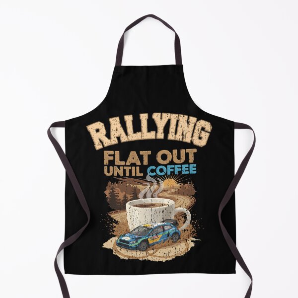 Item preview, Rallying Flat Out Until Coffee T-Shirt | Funny Rally Car Racing for Motorsport Fans coffee loving rally drivers co-drivers and teams designed and sold by Jt41.