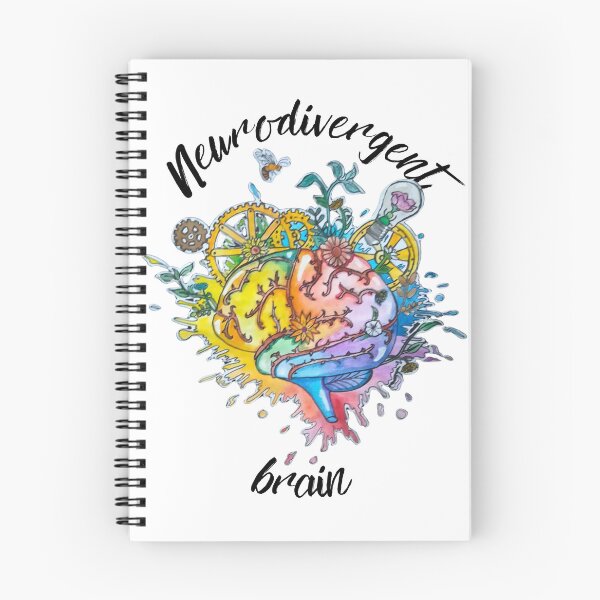 Item preview, neurodivergent brain designed and sold by Rex designs.
