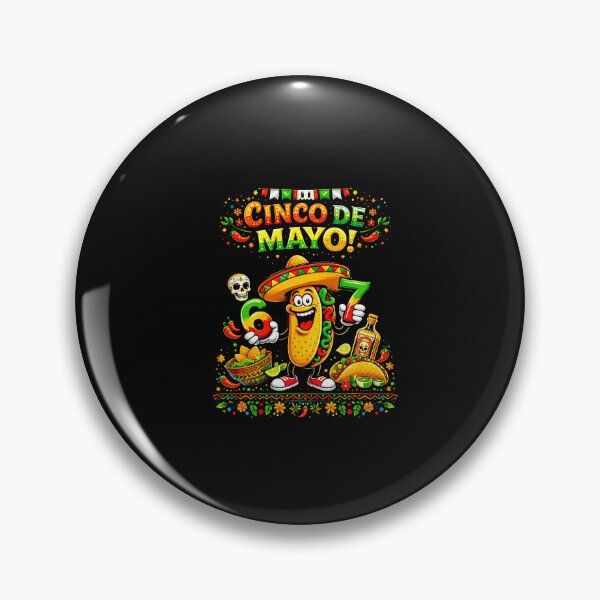 Item preview, 6 7 Meme Taco Cinco De Mayo Food Dab designed and sold by irifine.