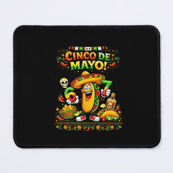 Item preview, 6 7 Meme Taco Cinco De Mayo Food Dab designed and sold by irifine.