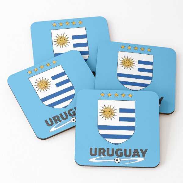 Item preview, Uruguay Soccer Five Stars Shield designed and sold by Majorprint.
