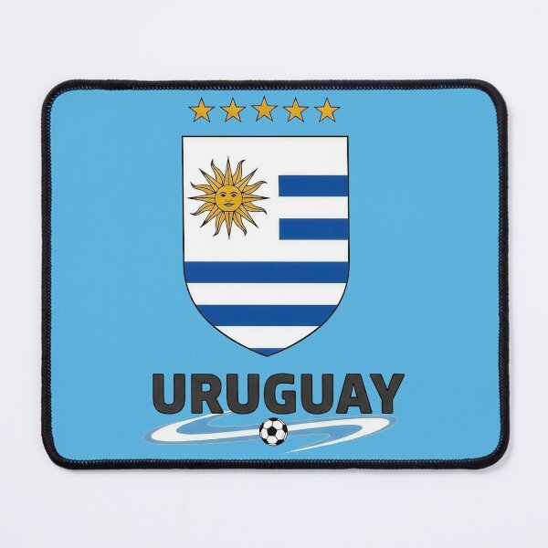 Item preview, Uruguay Soccer Five Stars Shield designed and sold by Majorprint.