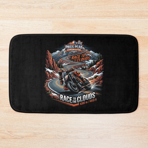 Item preview, Pikes Peak Colorado Hill Climb Racing Artwork designed and sold by enzoade.