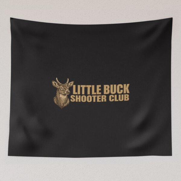 Item preview, Little Buck Shooter Club Funny Deer Hunting Bowhunter Design designed and sold by kiralynstration.
