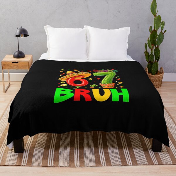 Item preview, 67 Bruh Six Seven Meme Mexican Fiesta Cinco De Mayo designed and sold by irifine.