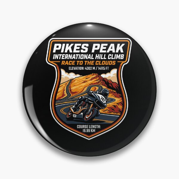 Item preview, Pikes Peak International Hill Climb Mountain Racing Design designed and sold by enzoade.