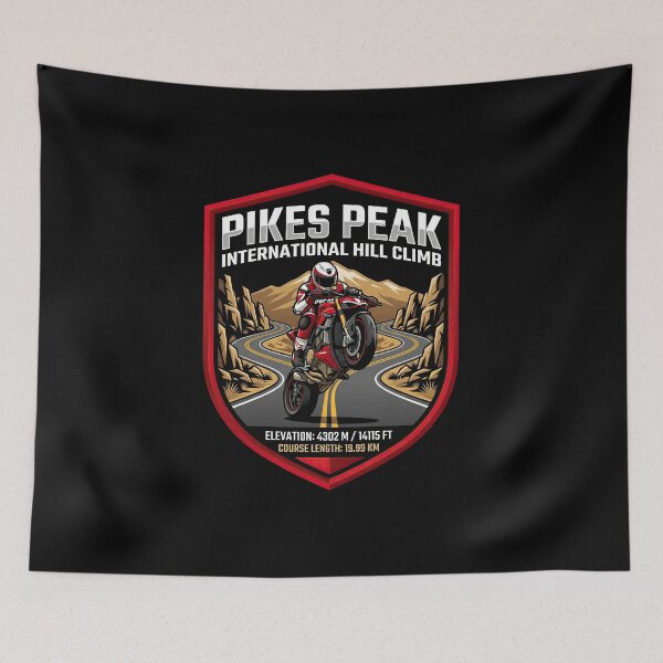 Item preview, Pikes Peak Race to the Clouds Motorsport Artwork designed and sold by enzoade.
