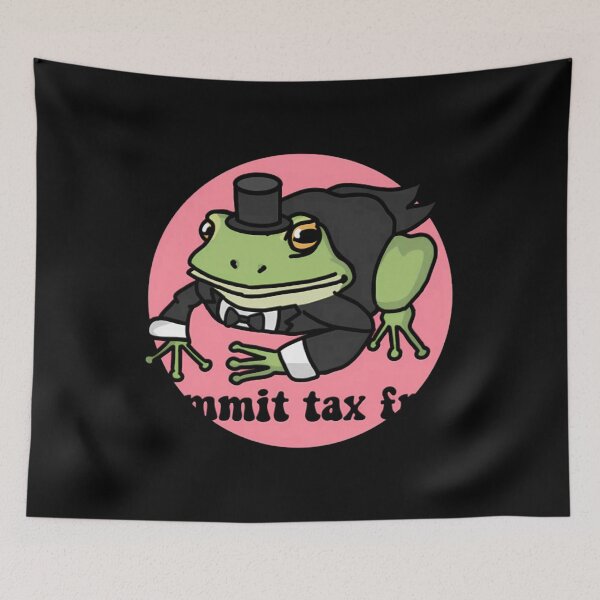 Item preview, Commit Tax Frog designed and sold by Yahiamarouane.