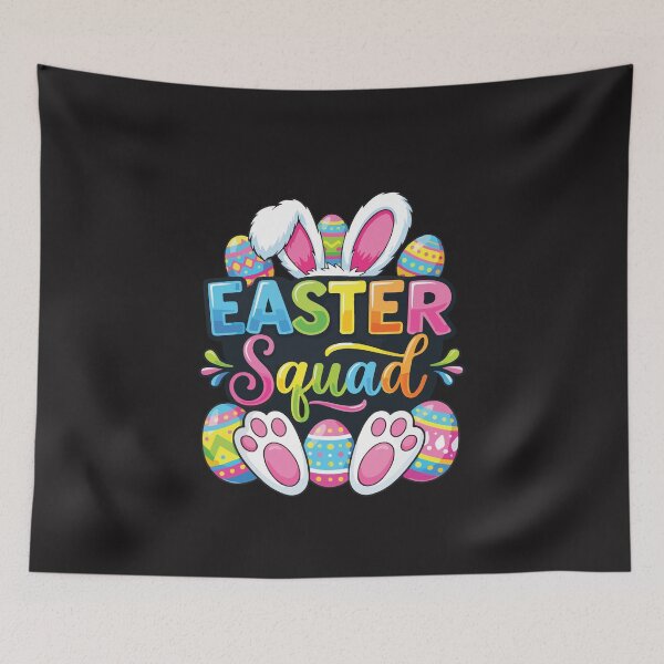 Item preview, Easter Squad Funny Family Matching Easter Bunny Design designed and sold by kiralynstration.