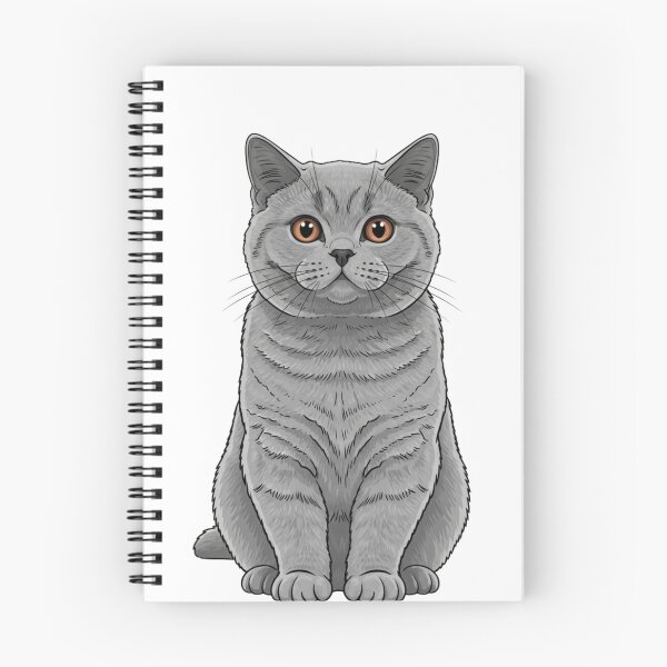 Item preview, British Shorthair Cat designed and sold by saphira-art.
