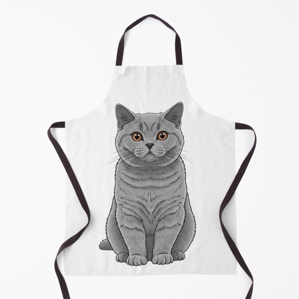 Item preview, British Shorthair Cat designed and sold by saphira-art.