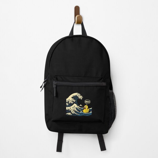 Item preview, Bruh Duck Big Wave Funny Cartoon Illustration designed and sold by titanlevi.