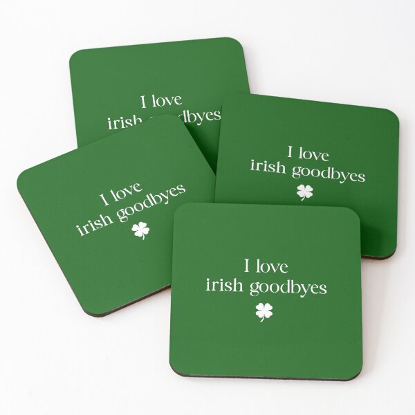 Item preview, Funny St Patricks Day, I Love Irish Goodbyes designed and sold by GigiBonny.