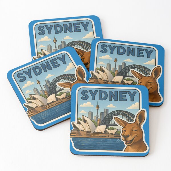 Item preview, Sidney Kanguru at Opera House designed and sold by Alice Cristalis.