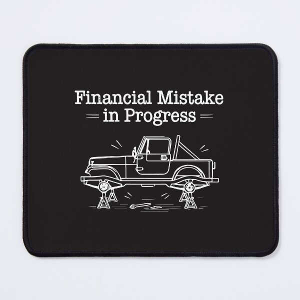 Item preview, Financial Mistake in Progress Funny Mechanic Car Lover Design designed and sold by kiralynstration.