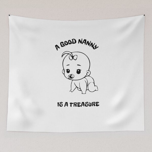 Item preview, A good nanny is a treasure designed and sold by SEASTAR2711.
