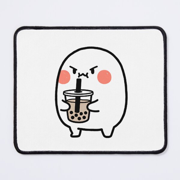 Item preview, Grumpy Drinking Bubble Tea designed and sold by DoodleMunch.