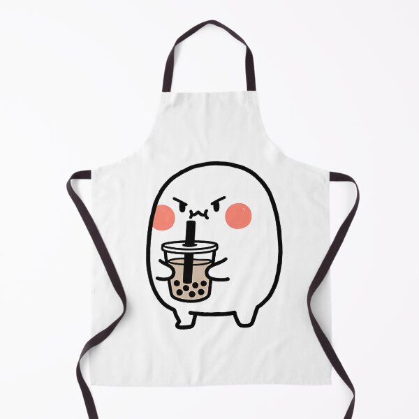 Item preview, Grumpy Drinking Bubble Tea designed and sold by DoodleMunch.