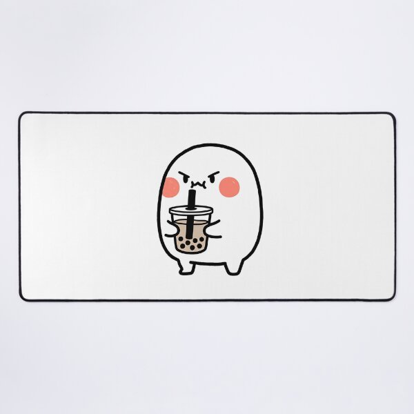 Item preview, Grumpy Drinking Bubble Tea designed and sold by DoodleMunch.