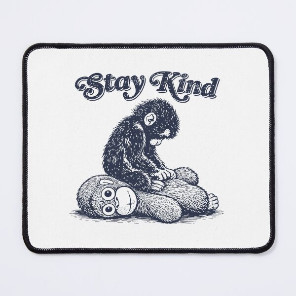Item preview, Punch Emotional Support Monkey, Stay Kind Retro Motivational designed and sold by borenclolahroy.