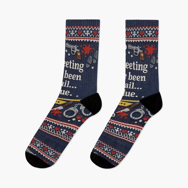 Item preview, This Meeting Could Have Been A Clue Crime Humor Knitting Pattern designed and sold by Mauswohn.