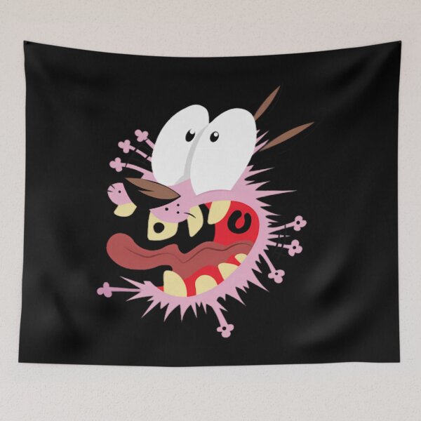 Item preview, Courages the Cowardly Dog designed and sold by Yahiamarouane.